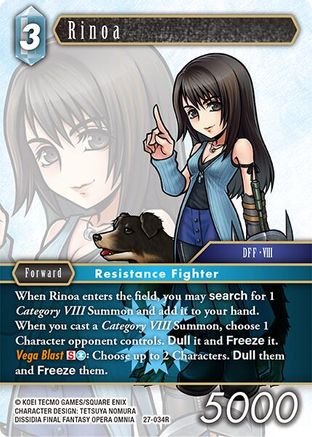Rinoa (27-034R) - Journey of Discovery Foil