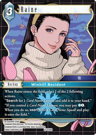 Raine (27-035R) - Journey of Discovery