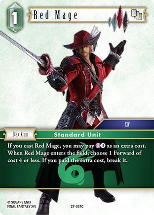 Red Mage (27-037C) - Journey of Discovery Foil
