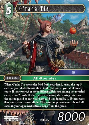 G'raha Tia (27-044L) - Journey of Discovery