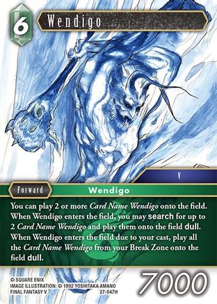 Wendigo (27-047H) - Journey of Discovery Foil