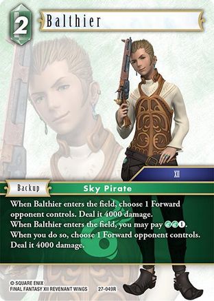 Balthier (27-049R) - Journey of Discovery