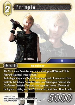 Prompto (27-068R) - Journey of Discovery Foil