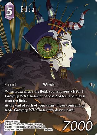 Edea (Full Art) (27-075L) - Journey of Discovery Foil
