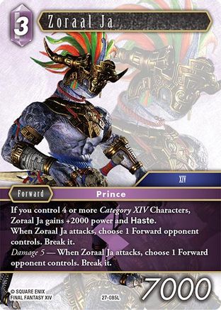 Zoraal Ja (27-085L) - Journey of Discovery Foil