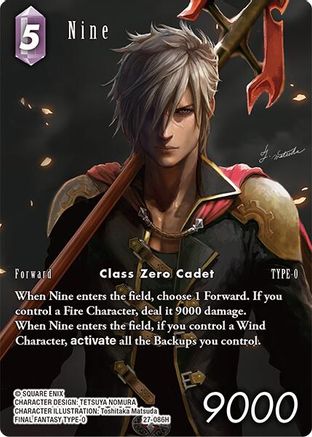 Nine (Full Art) (27-086H) - Journey of Discovery