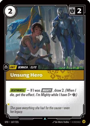 Unsung Hero (167/221) - Spiritforged