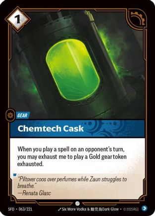 Chemtech Cask (063/221) - Spiritforged