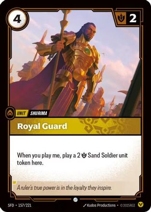 Royal Guard (157/221) - Spiritforged