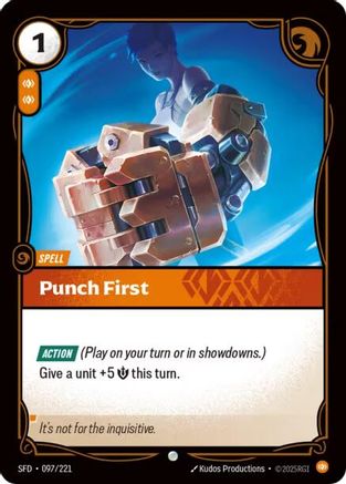 Punch First (097/221) - Spiritforged