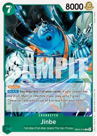Jinbe (EB04-015) - The Azure Sea's Seven Foil