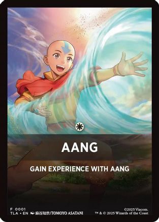Aang Theme Card (TLA-001) - Avatar: The Last Airbender