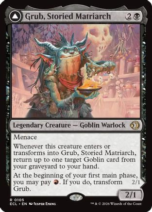 Grub, Storied Matriarch (ECL-105) - Lorwyn Eclipsed
