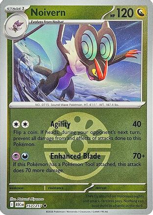 Noivern (Friend Ball) 157 - Reverse Holofoil ME Ascended Heroes - Uncommon