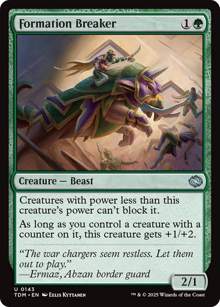 Formation Breaker (TDM-143) - Tarkir: Dragonstorm