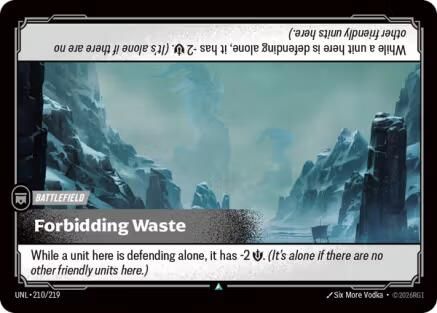 Forbidding Waste (210/219) - Unleashed