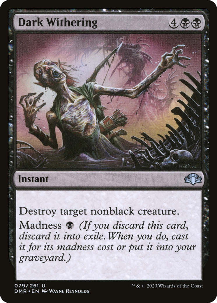 Dark Withering (DMR-079) - Dominaria Remastered