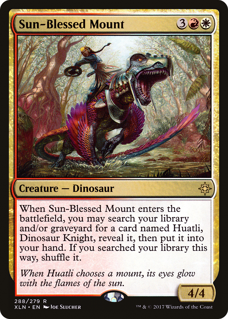 Sun-Blessed Mount (XLN-288) - Ixalan