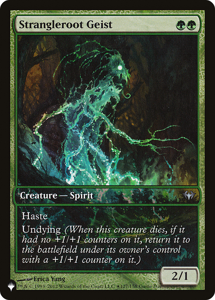 Strangleroot Geist (LIST-PDKA-127) - The List