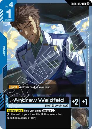 Andrew Waldfeld (GD05-082) - Freedom Ascension