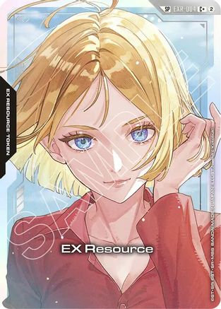 EX Resource (EXR-004) (C+) (SP) (EXR-004) - Freedom Ascension Holofoil