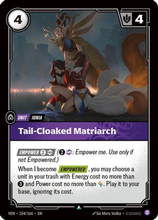 Tail-Cloaked Matriarch (104/166) - Vendetta
