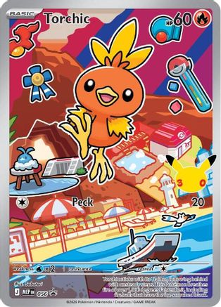 Torchic 056 - Holofoil ME Mega Evolution Promo - Promo
