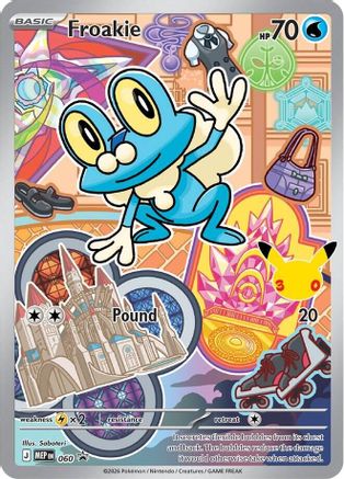Froakie 060 - Holofoil ME Mega Evolution Promo - Promo