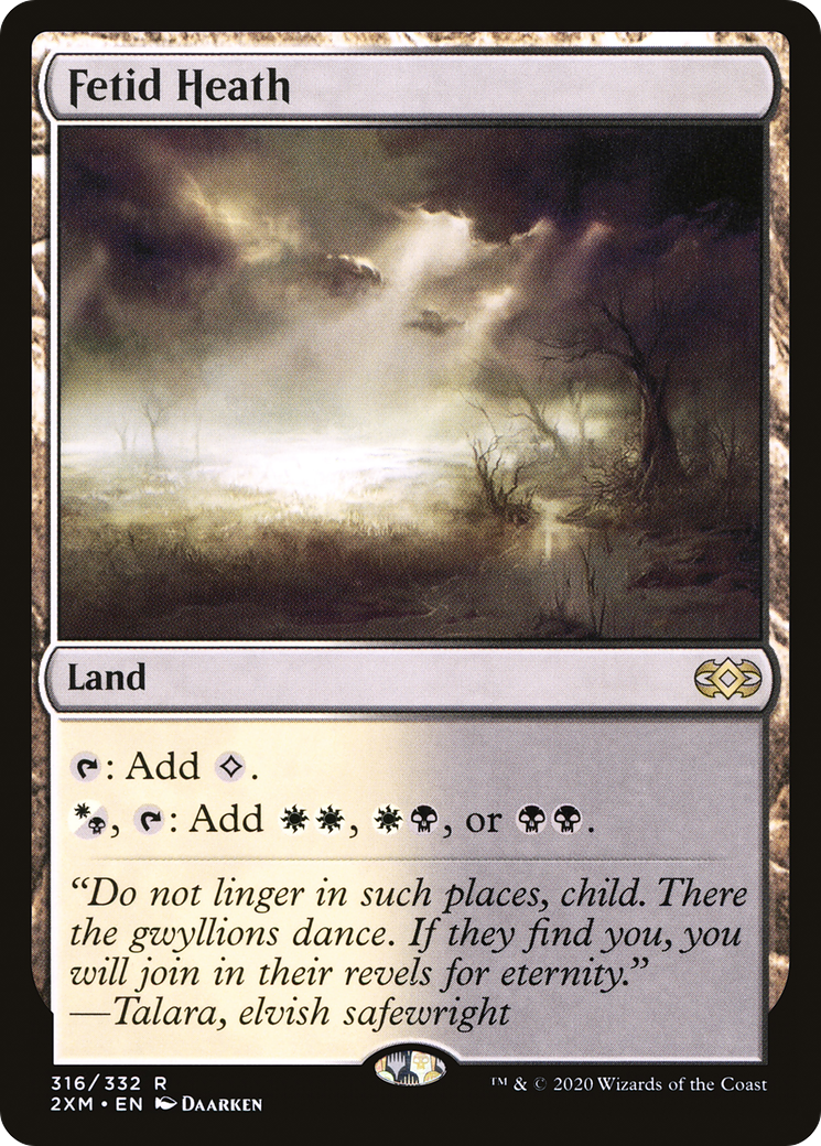 Fetid Heath (2XM-316) - Double Masters Foil