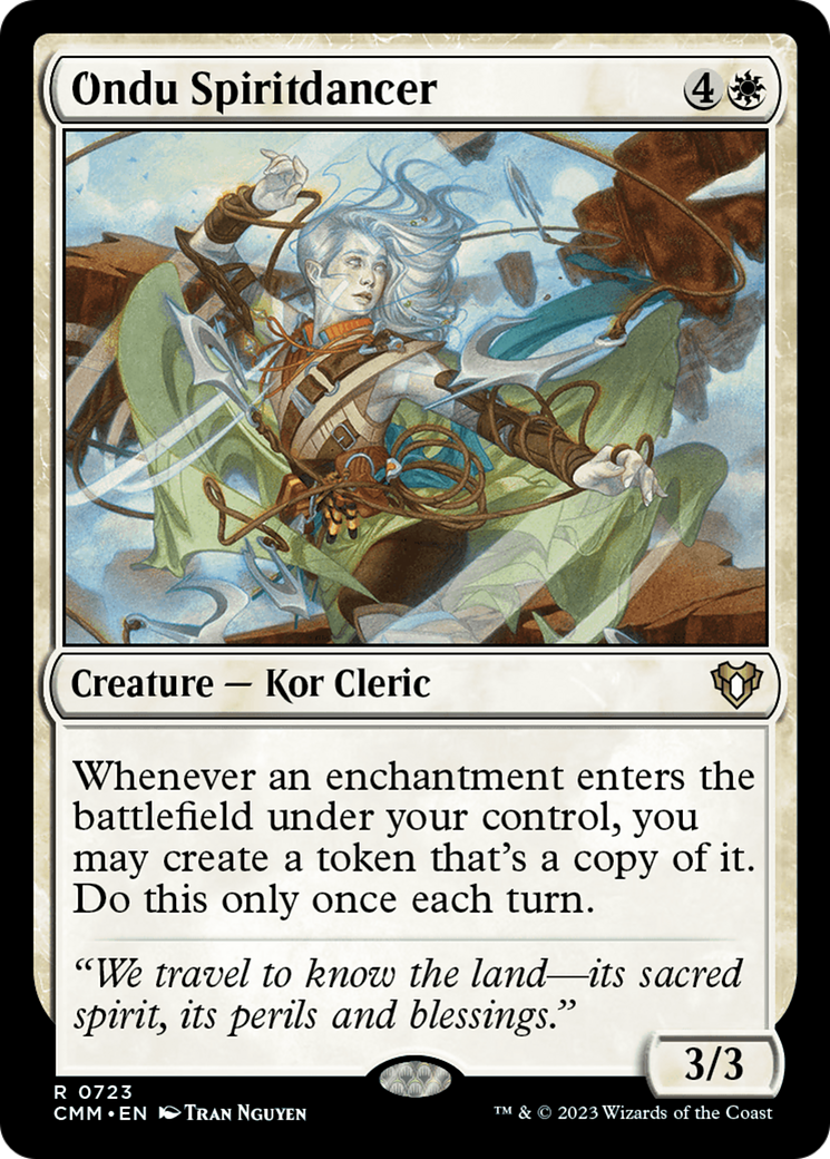 Ondu Spiritdancer (CMM-723) - Commander Masters