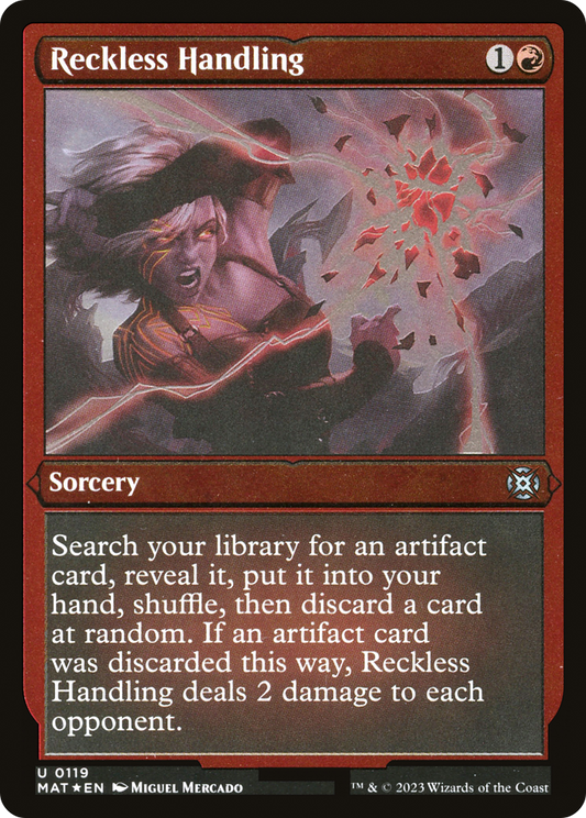 Reckless Handling (MAT-119) - March of the Machine: The Aftermath Etched Foil