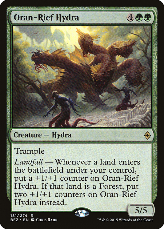 Oran-Rief Hydra (BFZ-181) - Battle for Zendikar Foil