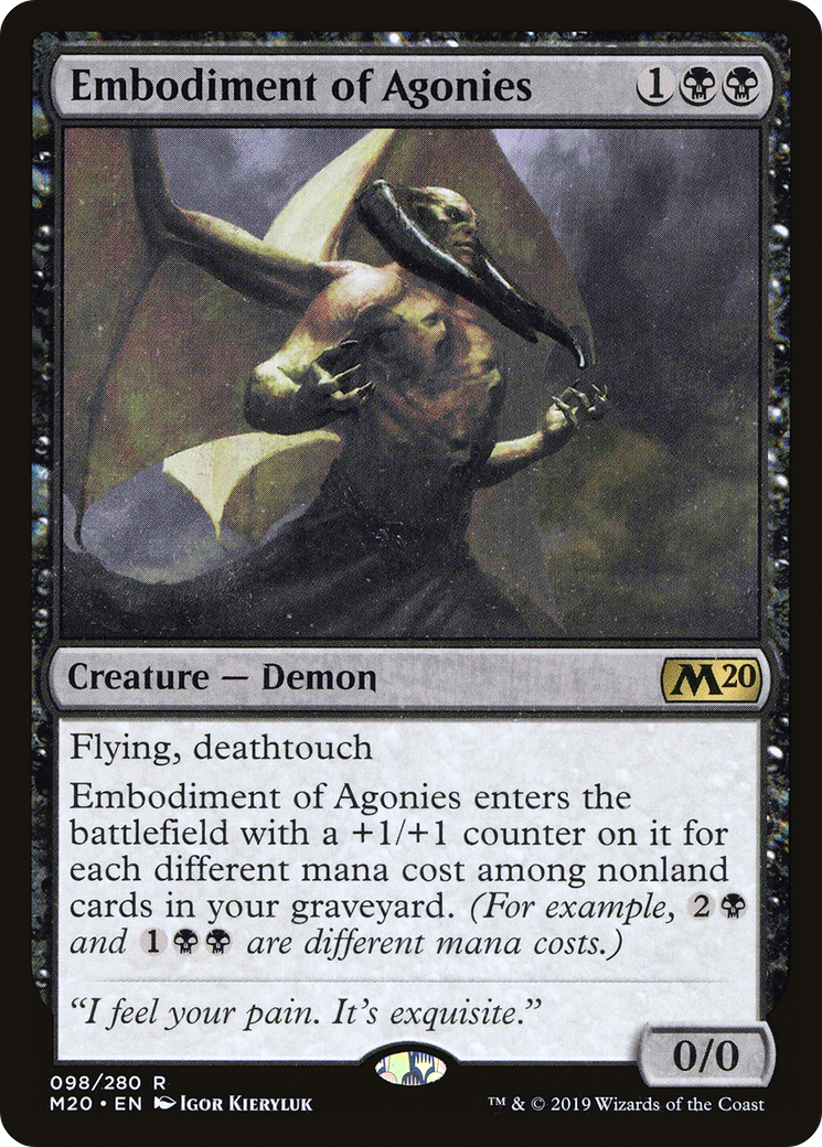 Embodiment of Agonies (M20-098) - Core Set 2020