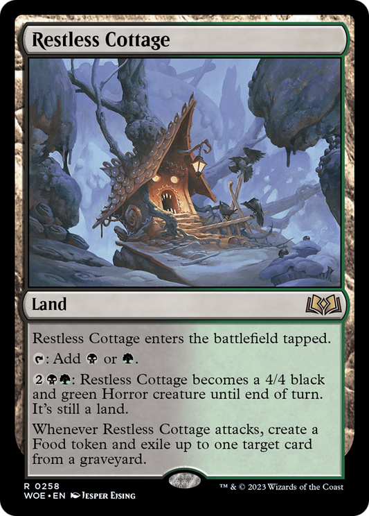 Restless Cottage (WOE-258) - Wilds of Eldraine Foil