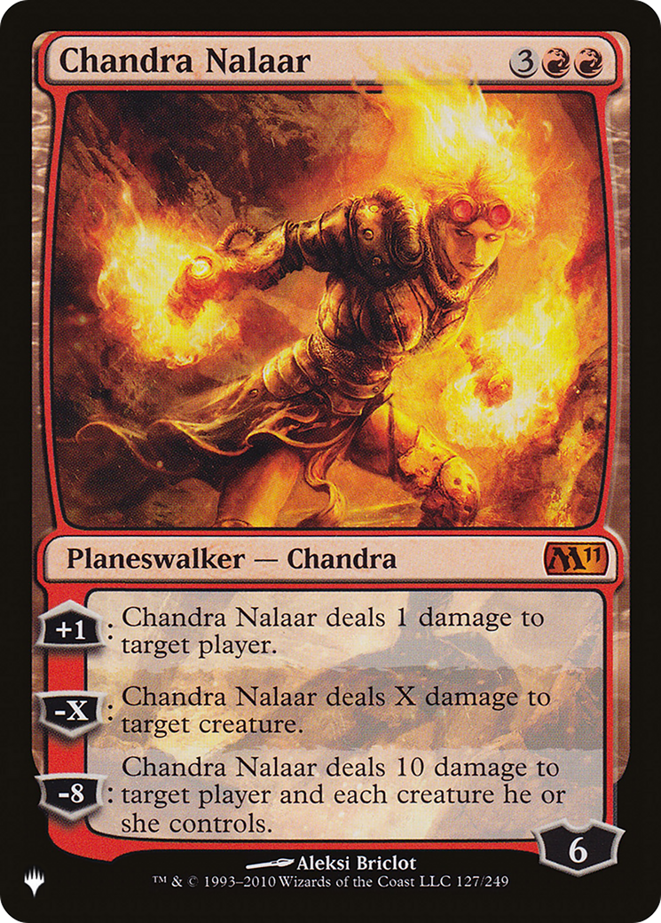 Chandra Nalaar (LIST-M11-127) - The List