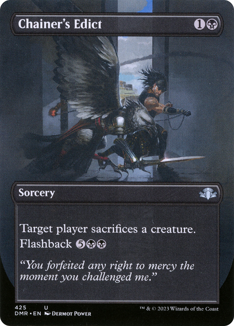 Chainer's Edict (DMR-425) - Dominaria Remastered (Borderless)
