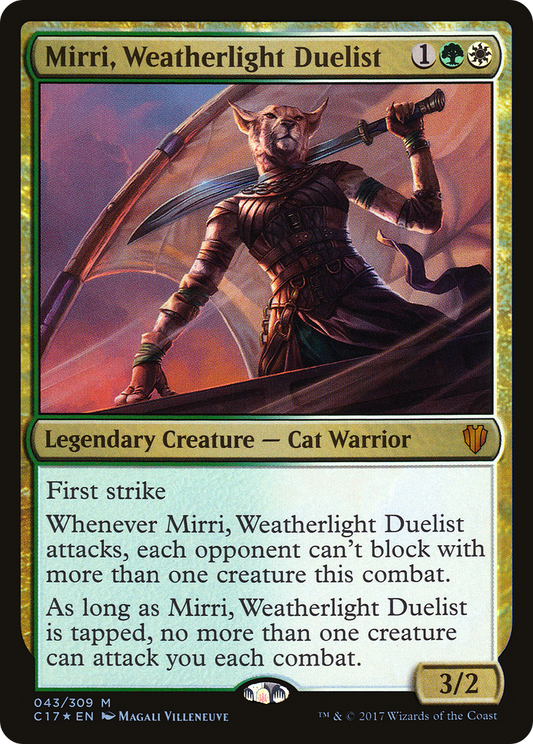 Mirri, Weatherlight Duelist (C17-043) - Commander 2017 Foil