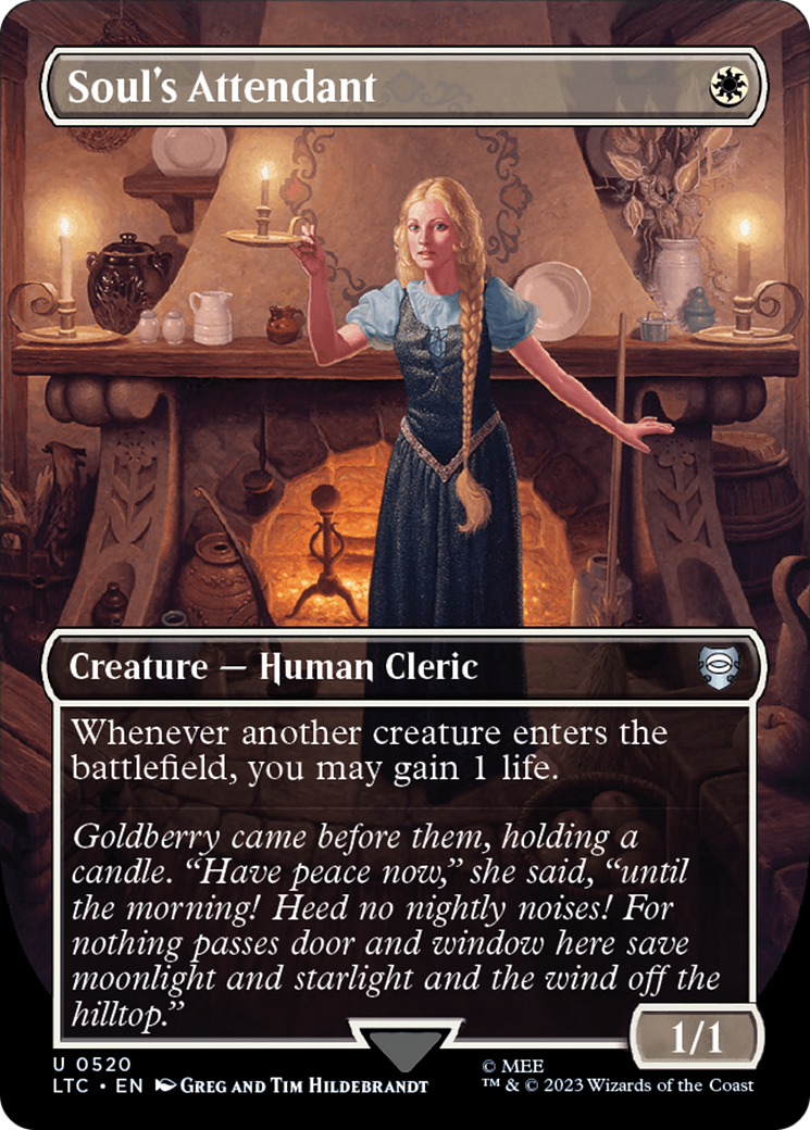 Soul's Attendant (LTC-520) - Tales of Middle-earth Commander (Borderless) Foil