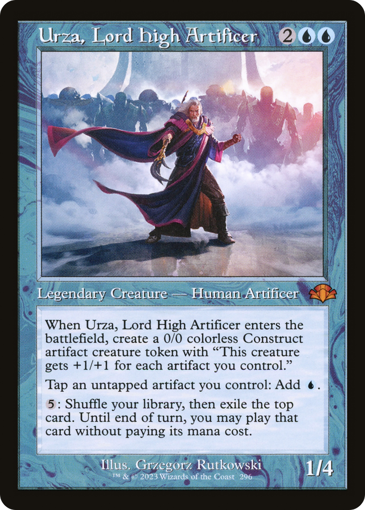 Urza, Lord High Artificer (DMR-296) - Dominaria Remastered
