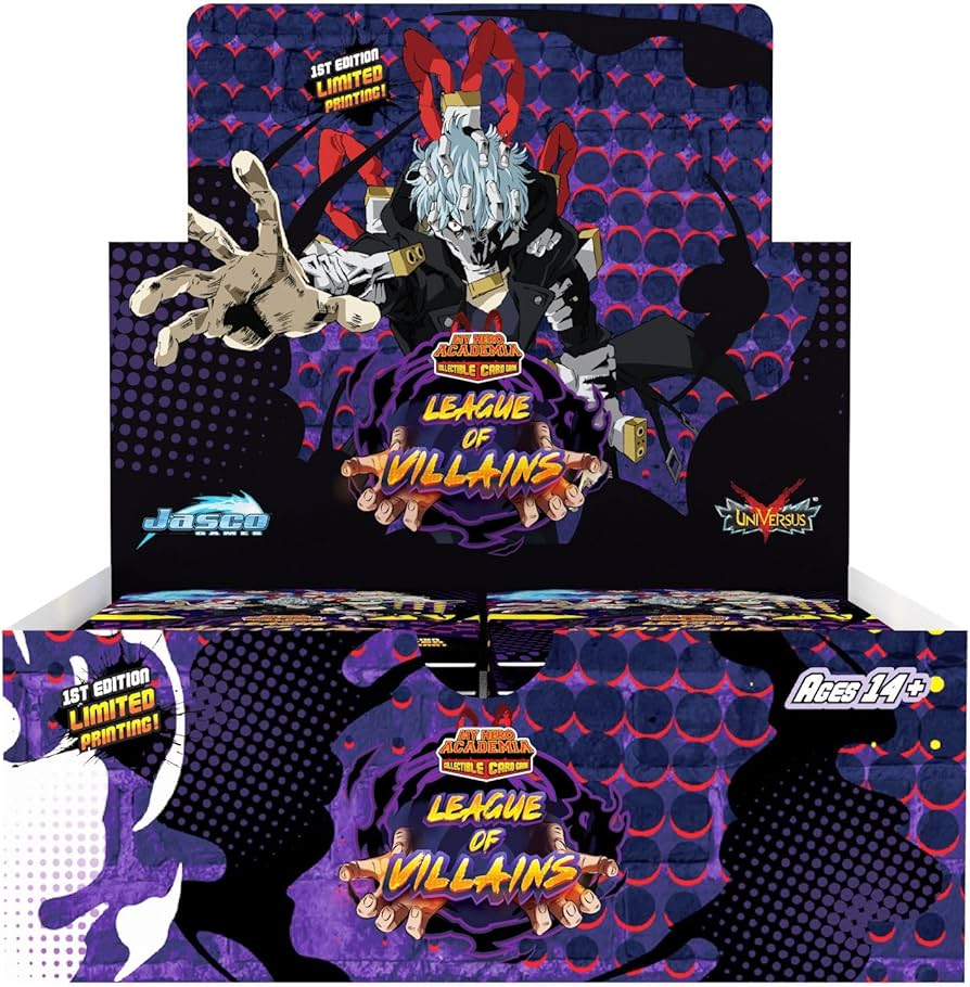 My Hero Academia Collectible Card Game Wave 4 League of Villains