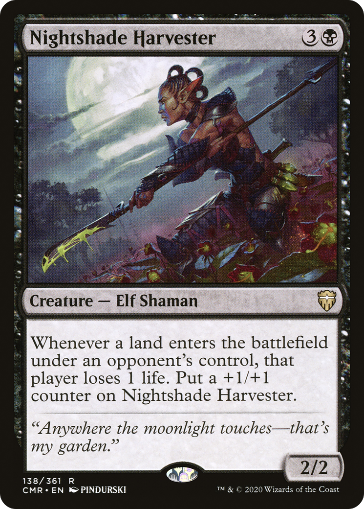 Nightshade Harvester (CMR-138) - Commander Legends