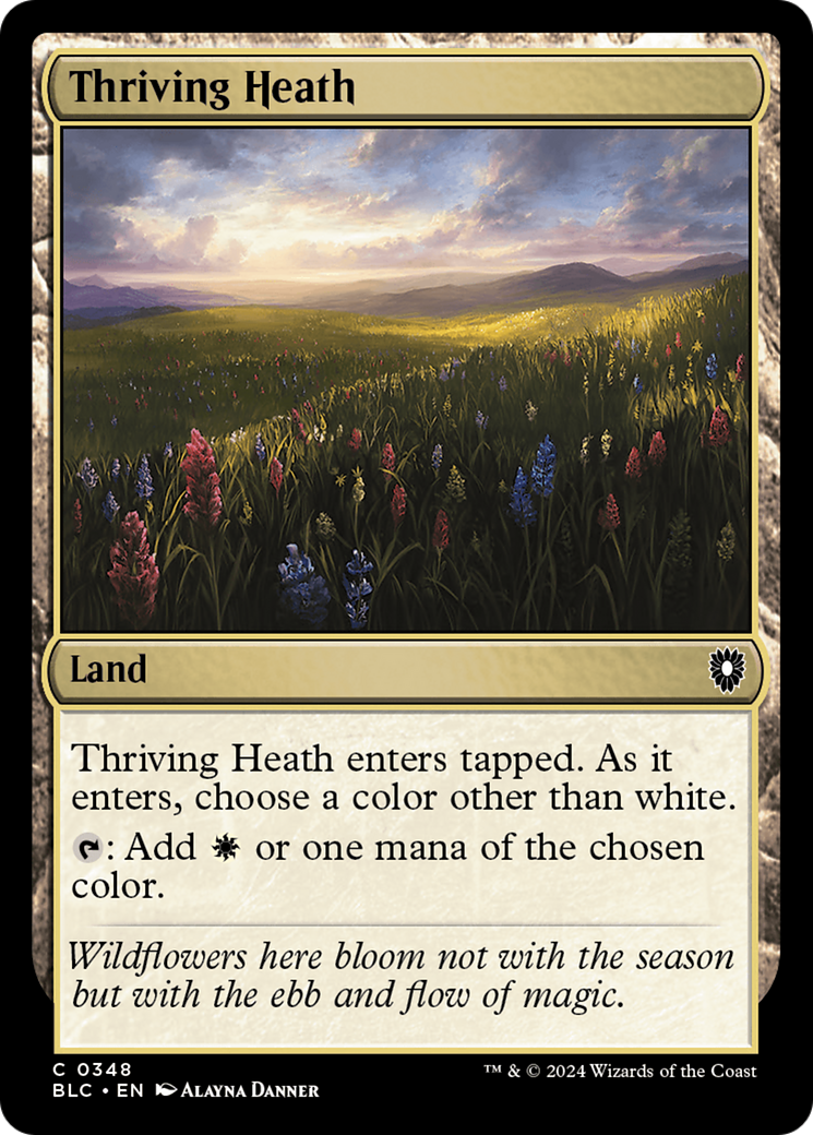 Thriving Heath (BLC-348) - Bloomburrow Commander