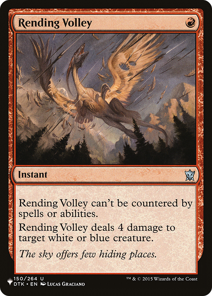 Rending Volley (LIST-DTK-150) - The List