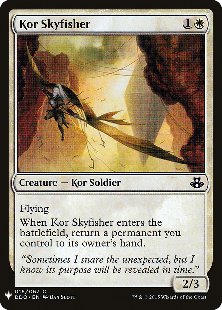 Kor Skyfisher (LIST-DDO-16) - The List
