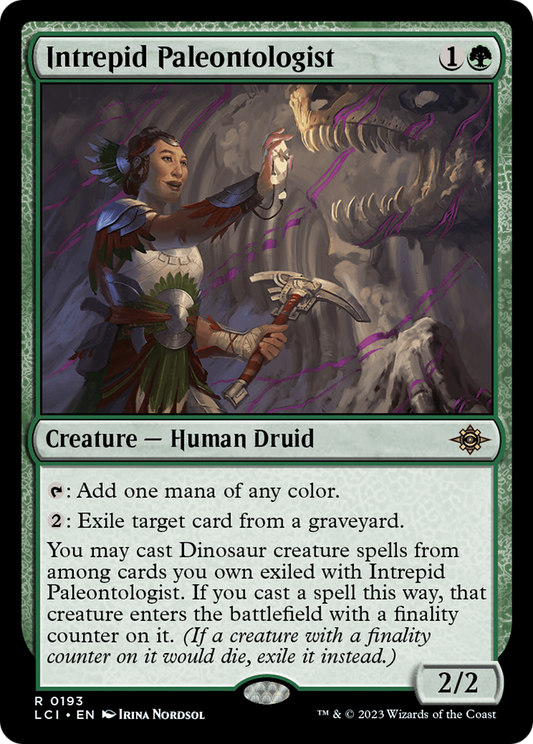 Intrepid Paleontologist (LCI-193) - The Lost Caverns of Ixalan
