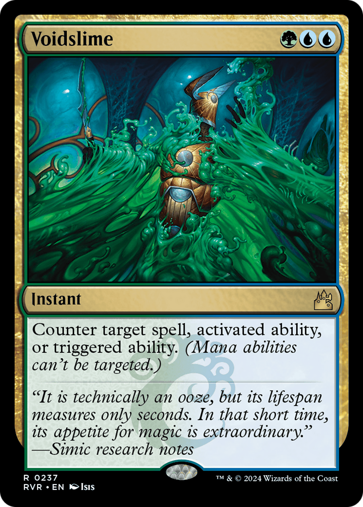 Voidslime (RVR-237) - Ravnica Remastered Foil