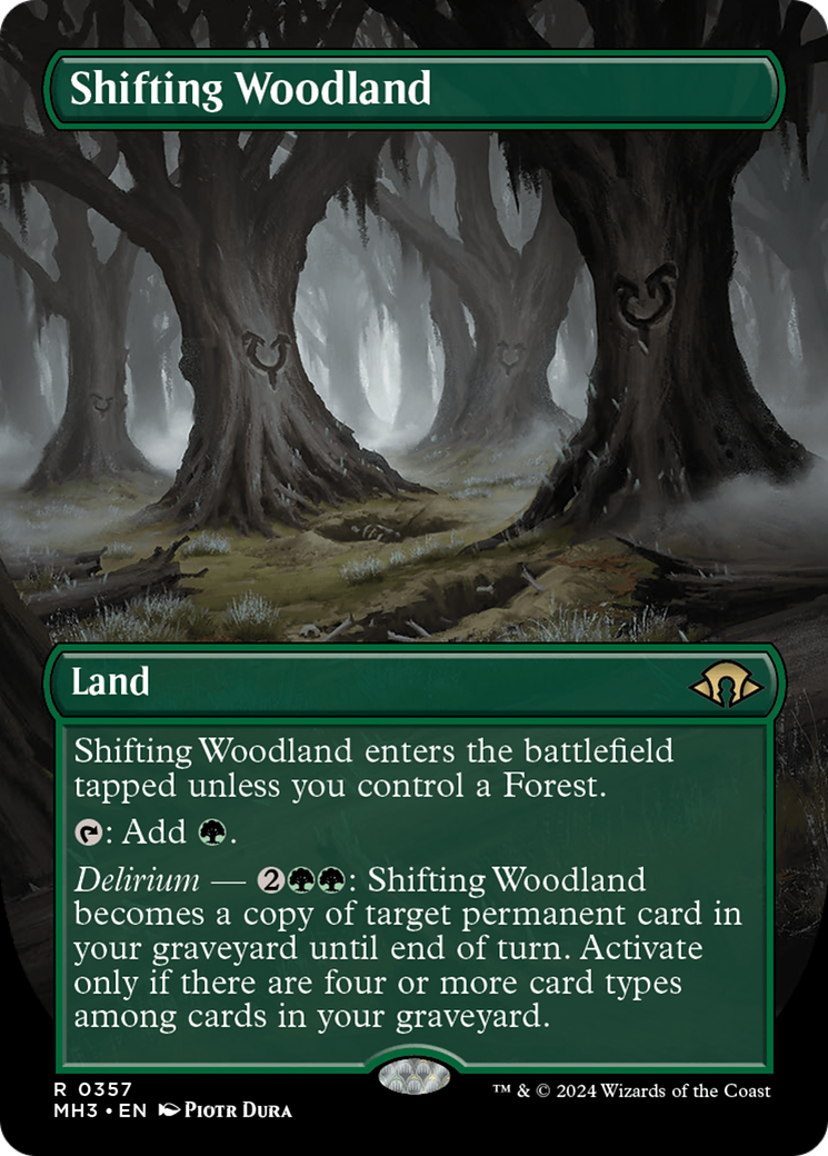 Shifting Woodland (MH3-357) - Modern Horizons 3 (Borderless)