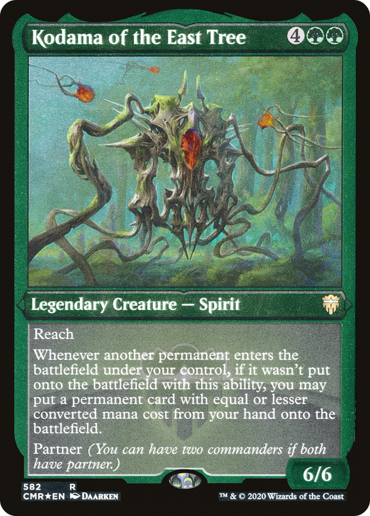 Kodama of the East Tree (CMR-582) - Commander Legends Etched Foil