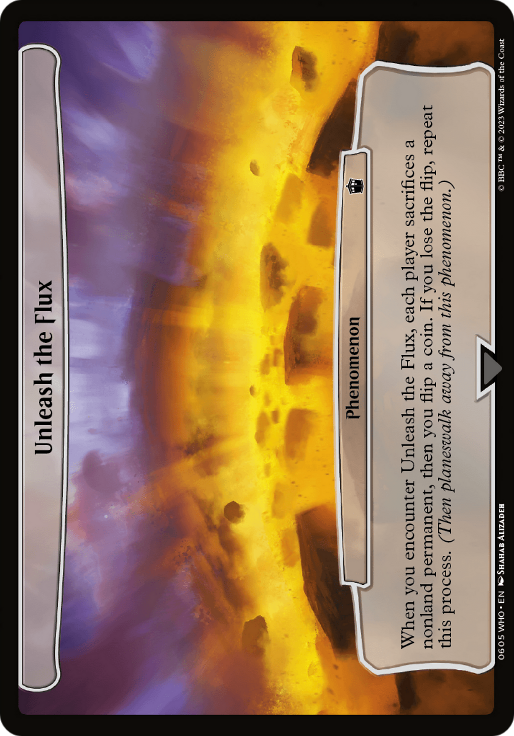 Unleash the Flux (WHO-605) - Doctor Who