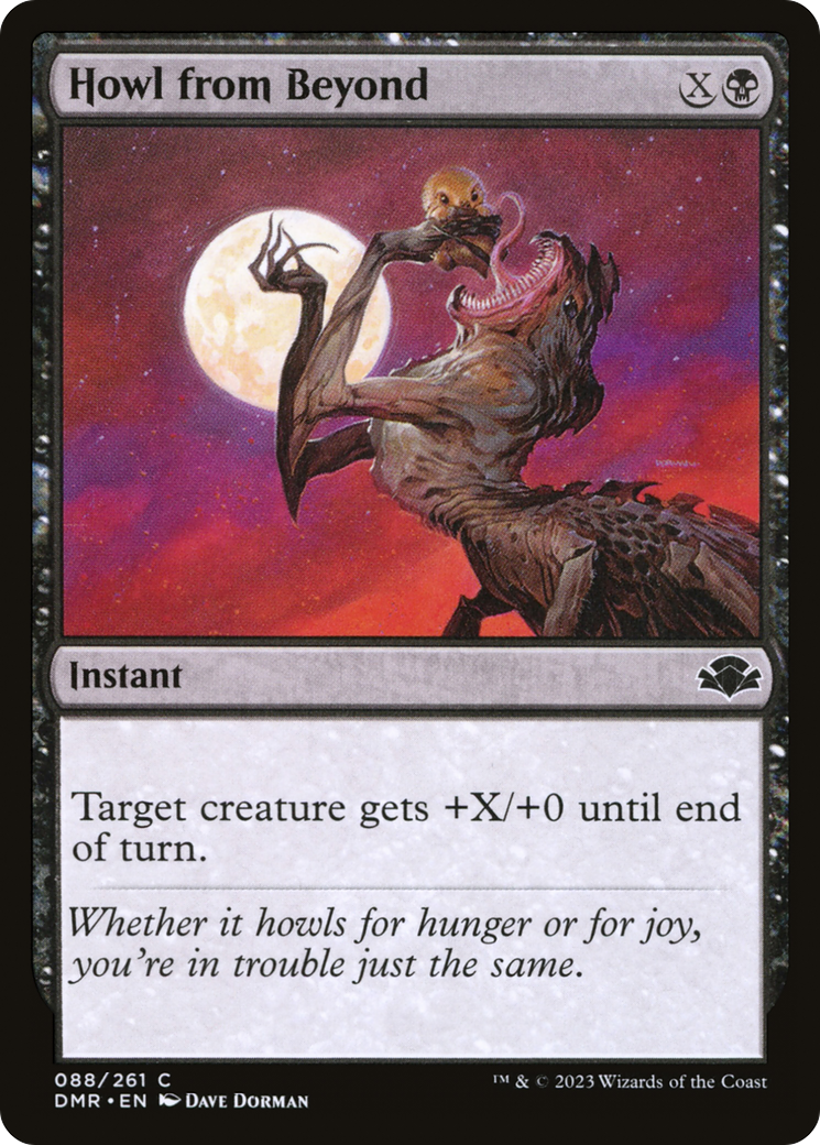 Howl from Beyond (DMR-088) - Dominaria Remastered Foil